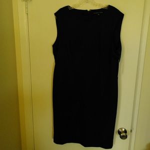 Royal blue knit sleeveless women's dress NWNT